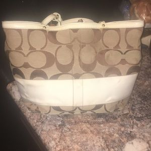 Very worn coach purse
